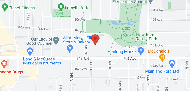 map of 55 14117 104 AVENUE